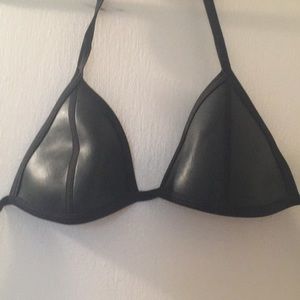 Triangle swim suit top